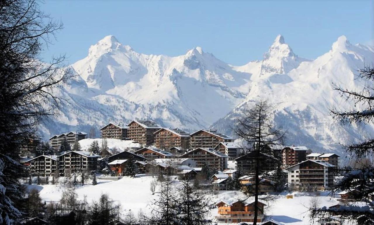 Pracondu Outdoor & Fun Appartement 2 Chambres Superieur Avec Balcon Nendaz Dış mekan fotoğraf