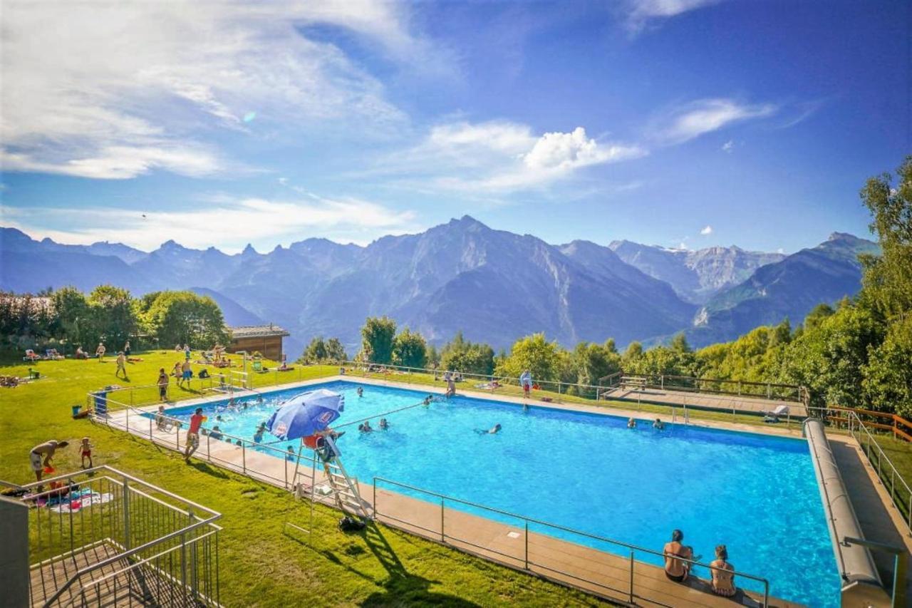 Pracondu Outdoor & Fun Appartement 2 Chambres Superieur Avec Balcon Nendaz Dış mekan fotoğraf