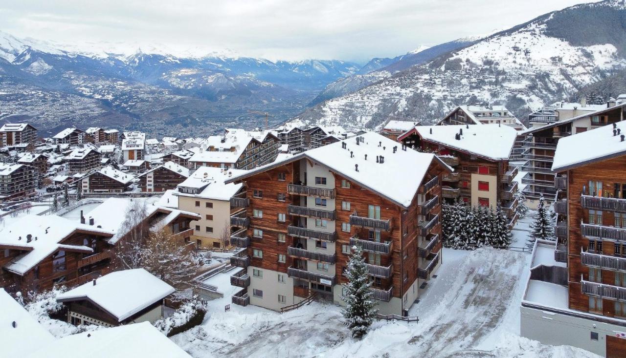 Pracondu Outdoor & Fun Appartement 2 Chambres Superieur Avec Balcon Nendaz Dış mekan fotoğraf