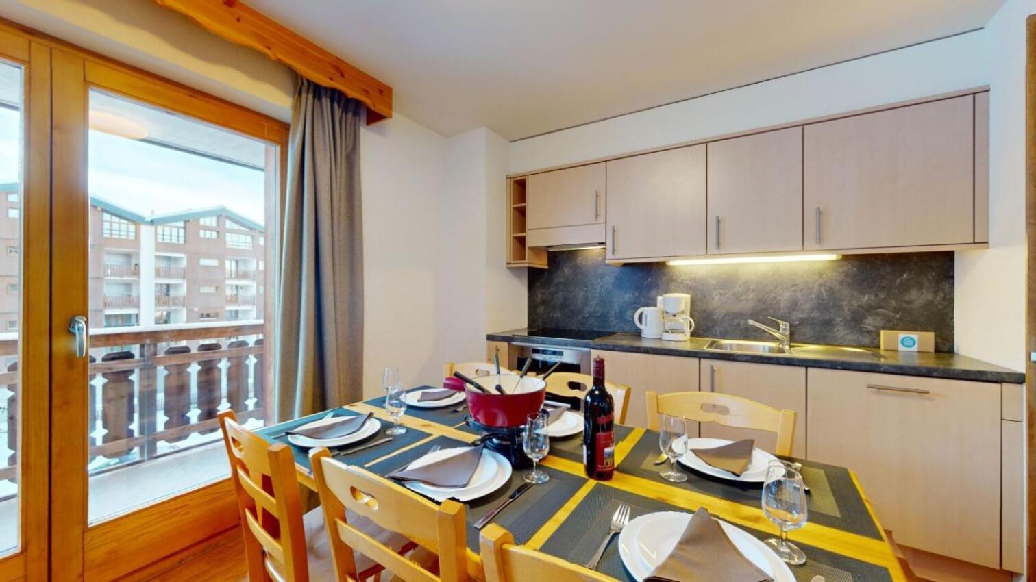 Pracondu Outdoor & Fun Appartement 2 Chambres Superieur Avec Balcon Nendaz Dış mekan fotoğraf