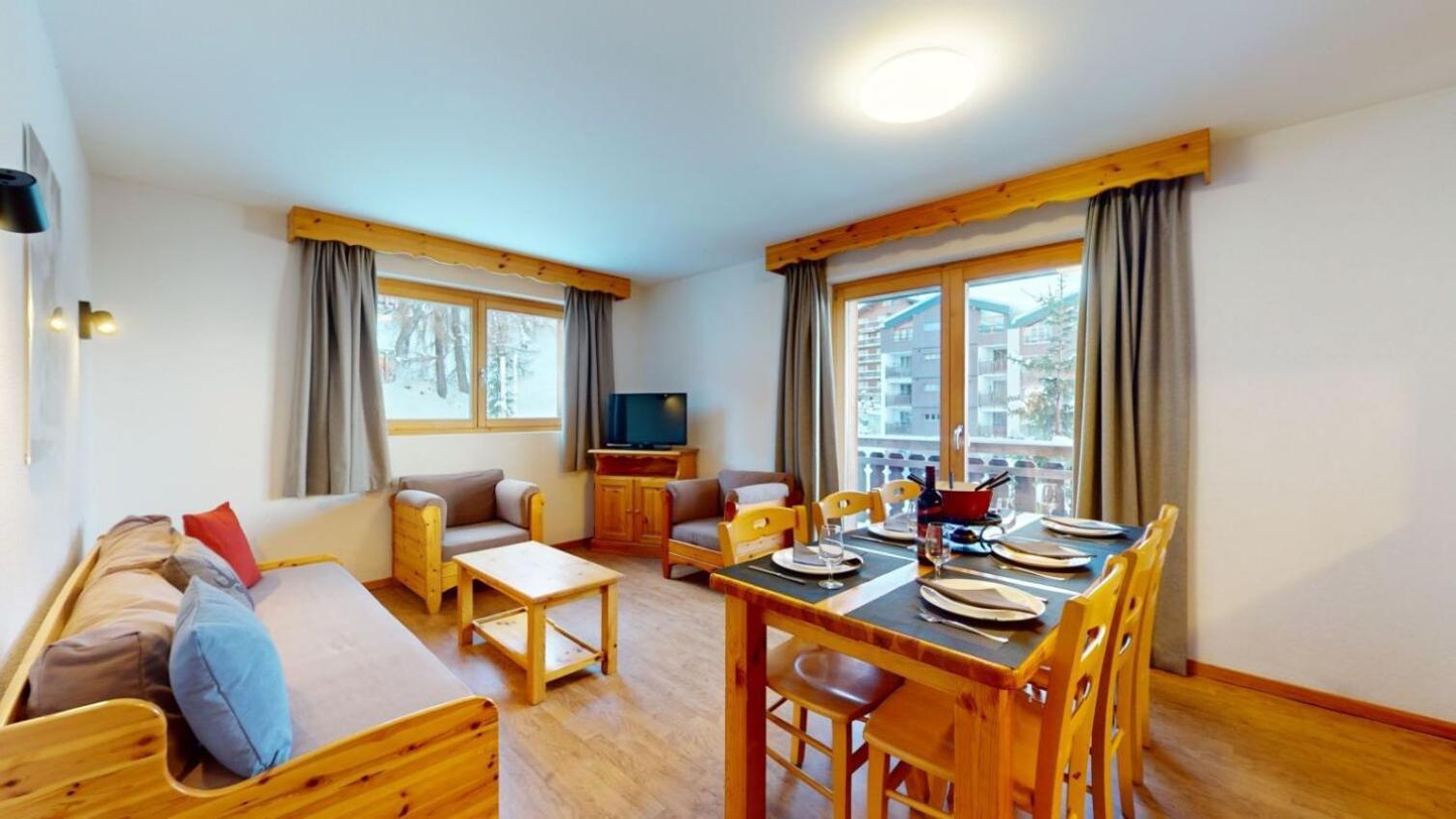 Pracondu Outdoor & Fun Appartement 2 Chambres Superieur Avec Balcon Nendaz Dış mekan fotoğraf